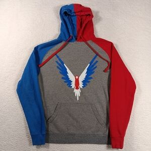 Logan Paul Maverick Hoodie Mens Small Pull Over Parrot Wrestling USA